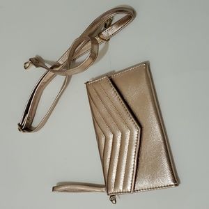 New Rose Gold Credit Card  Genuine Faux Wallet